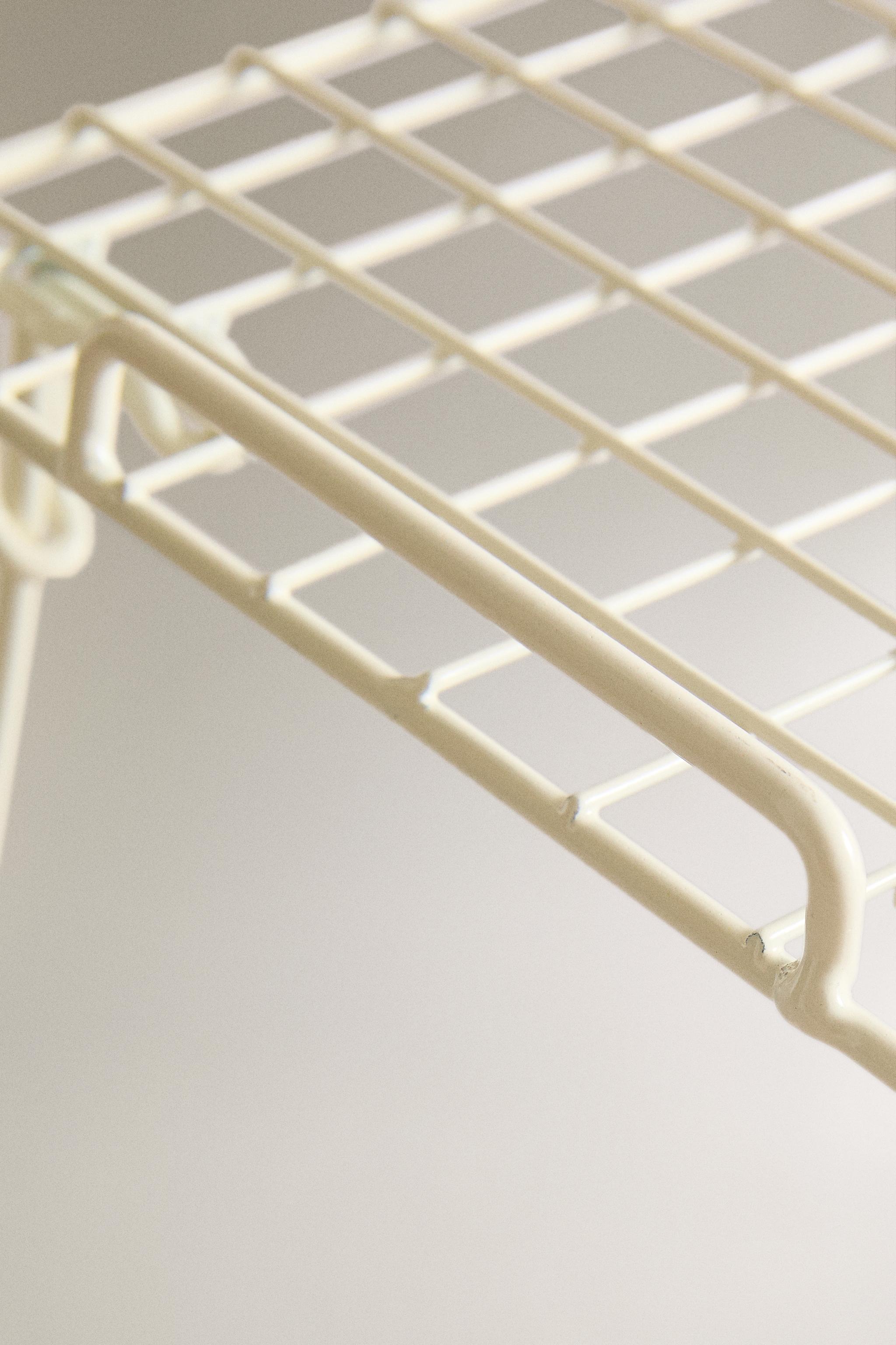 ラダー ZARA kare FOLDABLE LACQUERED METAL RACK - Cream | ZARA United States