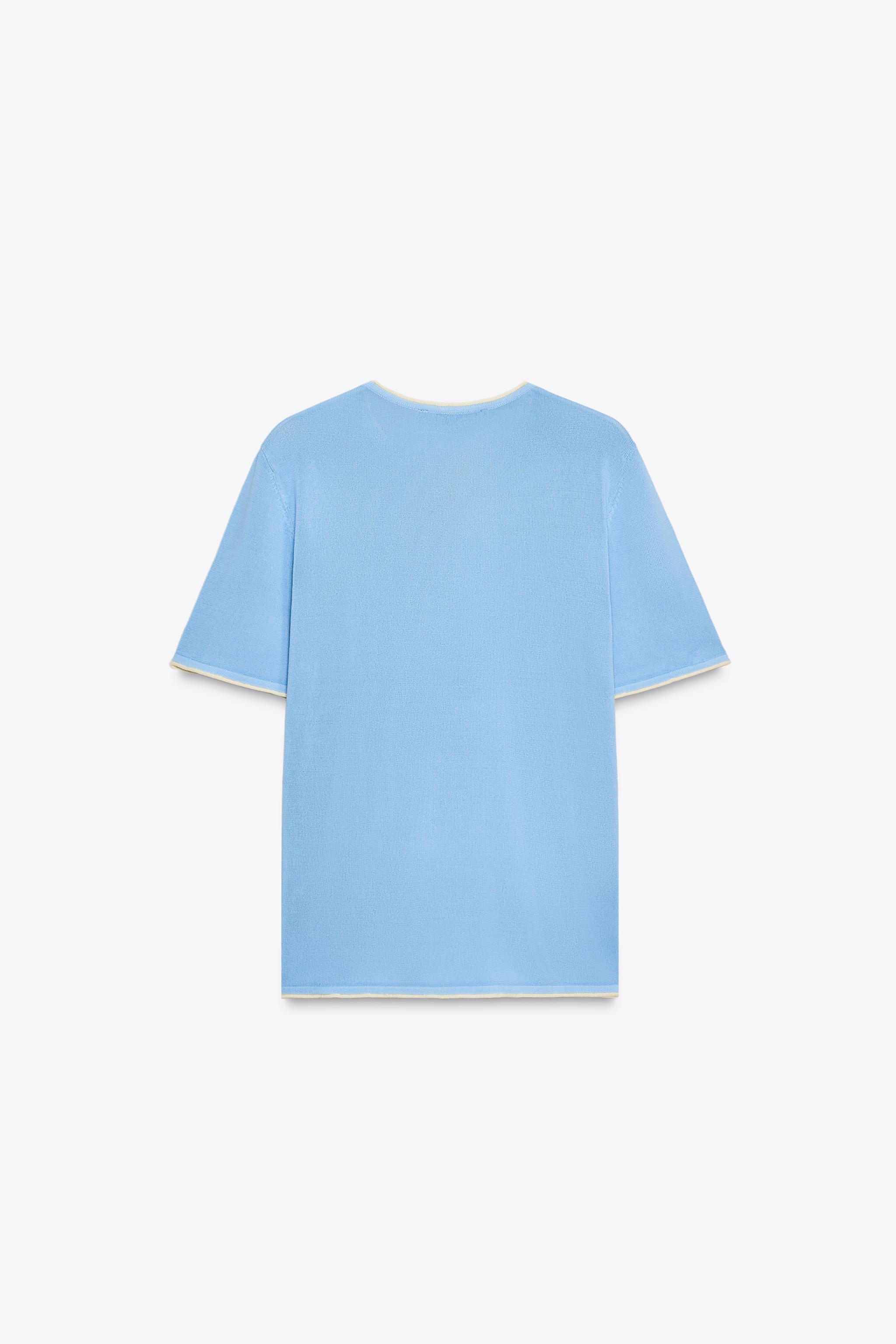 TRIM KNIT TOP