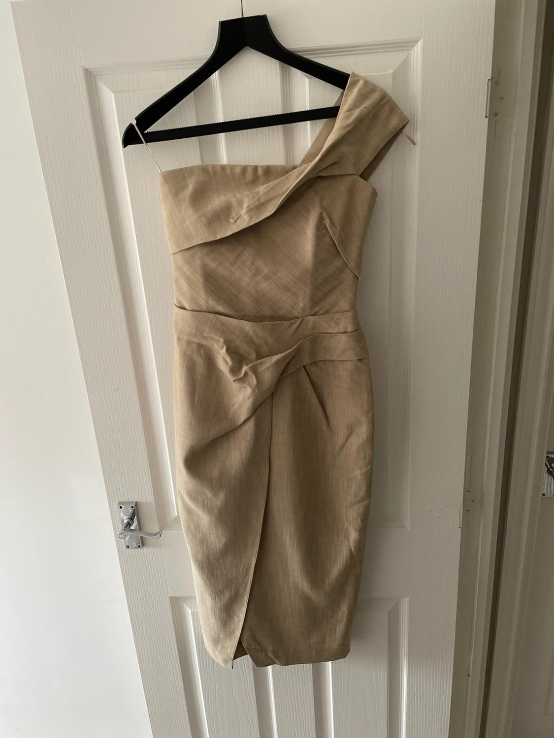 ASYMMETRIC PENCIL DRESS - Image 3