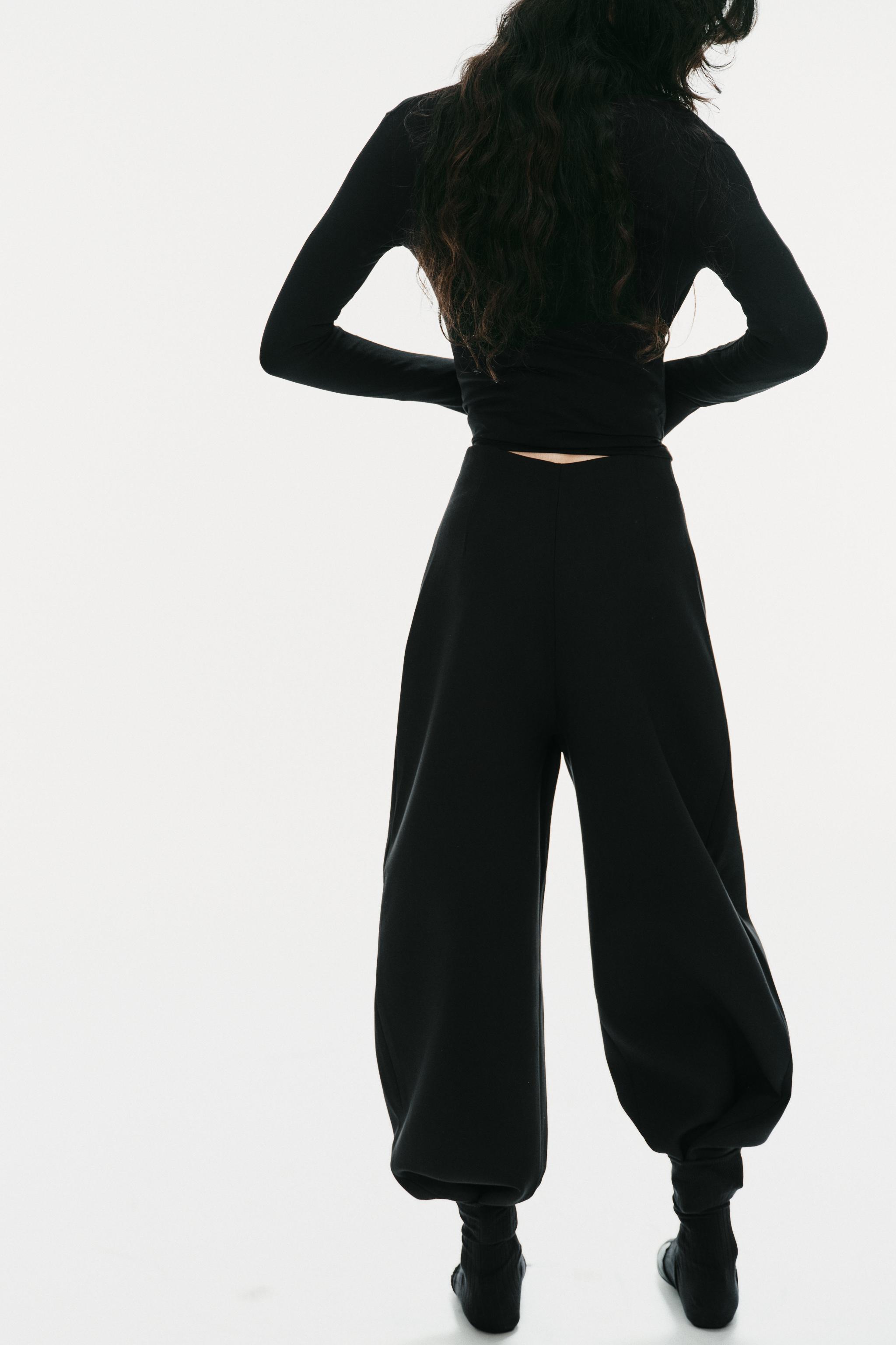 PANTALON BALLOON TAILLE HAUTE
