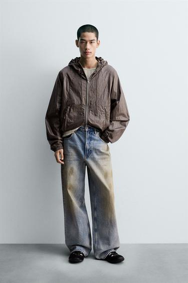 LIGHTWEIGHT TECHNICAL JACKET - Brown by Zara