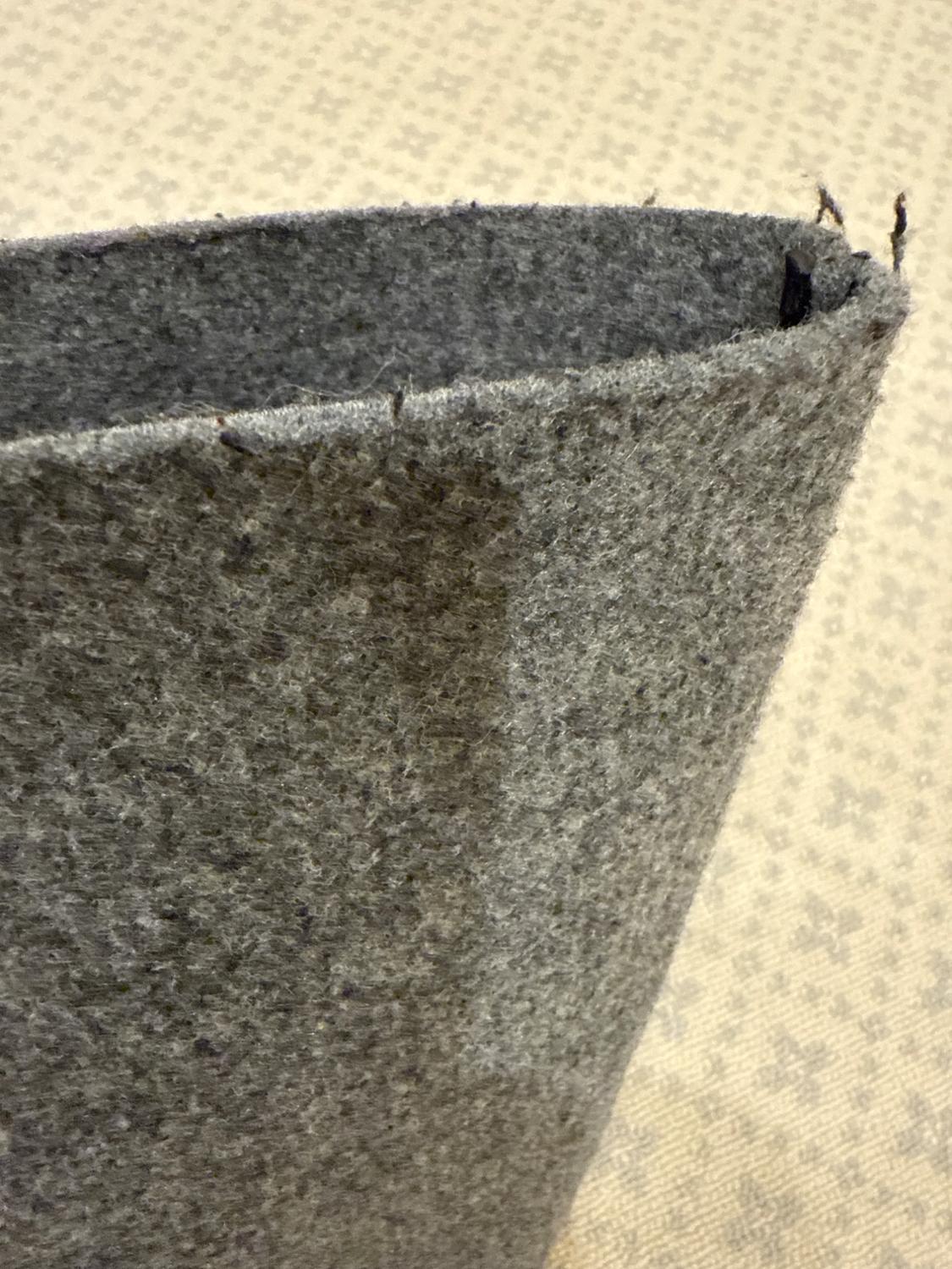 GRAY FELT BAG - Image 6
