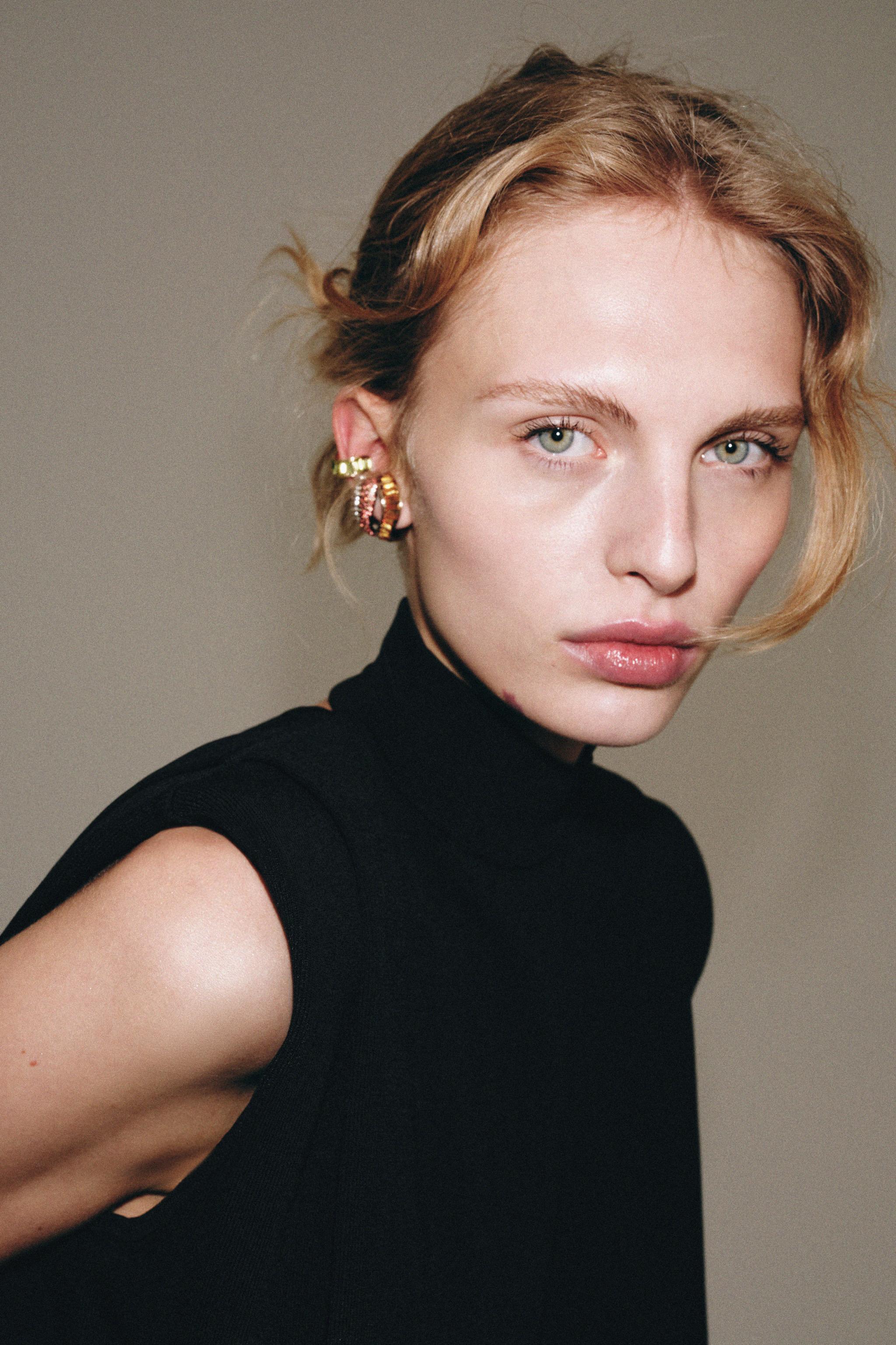 Zara PACK OF 3 SPARKLY EAR CUFFS — фото 3