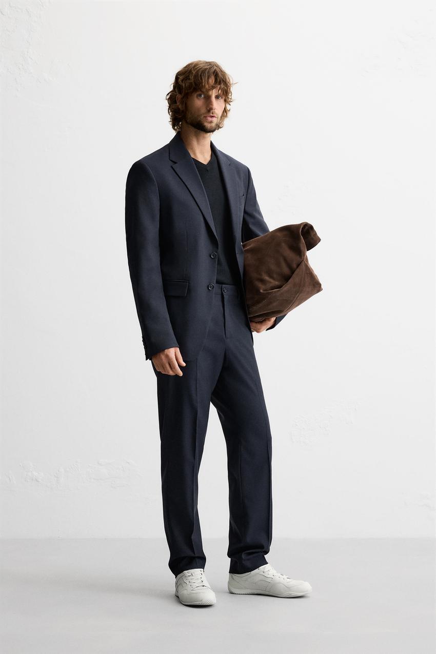 ZARA メンズ スーツ セットアップ（ZARA MAN☆新品タグ付☆チェック柄 