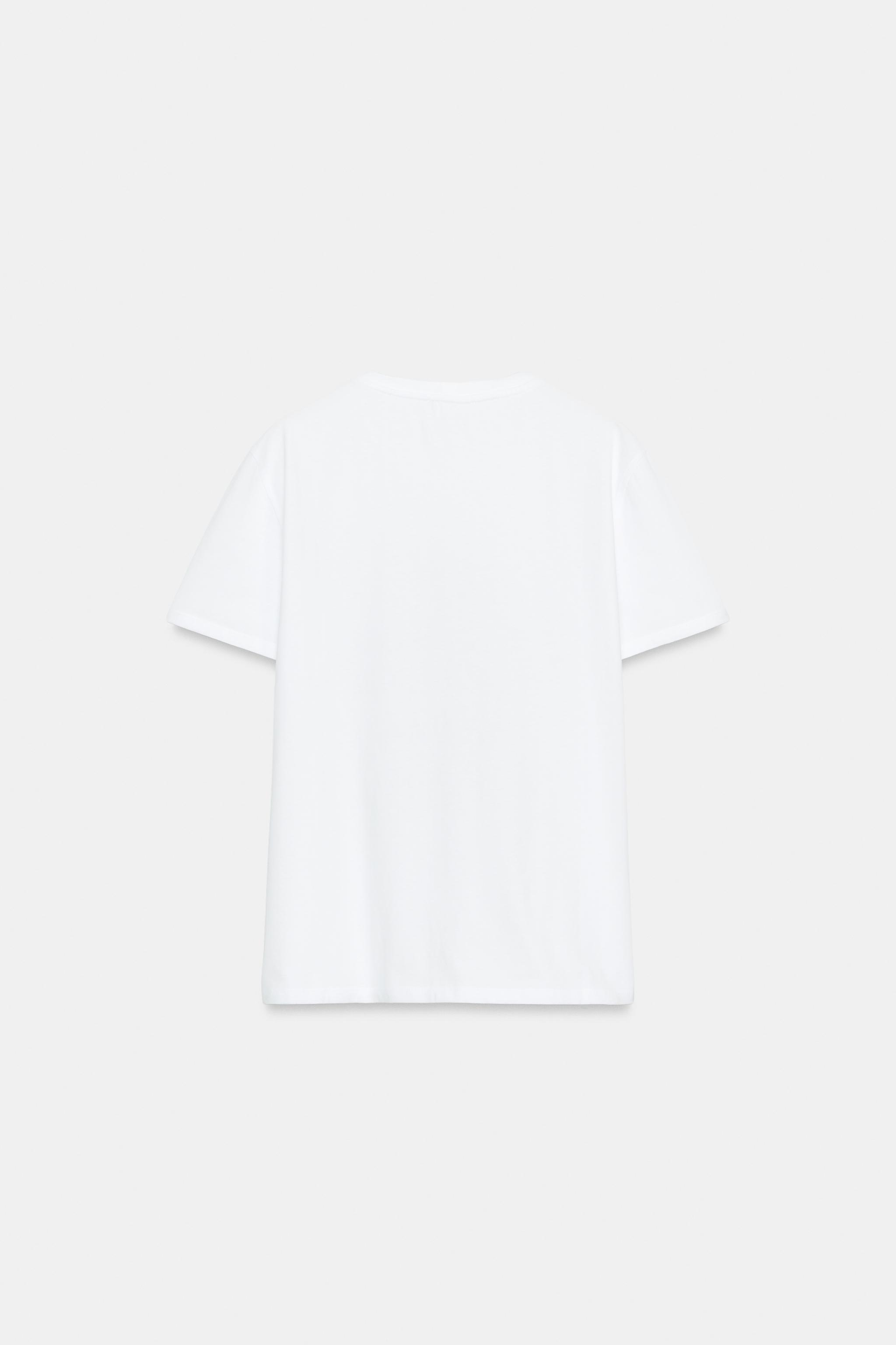 T-SHIRT MÉTALLISÉ MANCHES COURTES