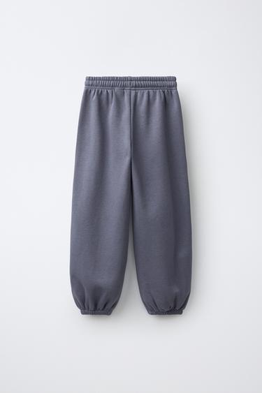 VARSITY FLEECE JOGGER PANTS — Faded blue 2