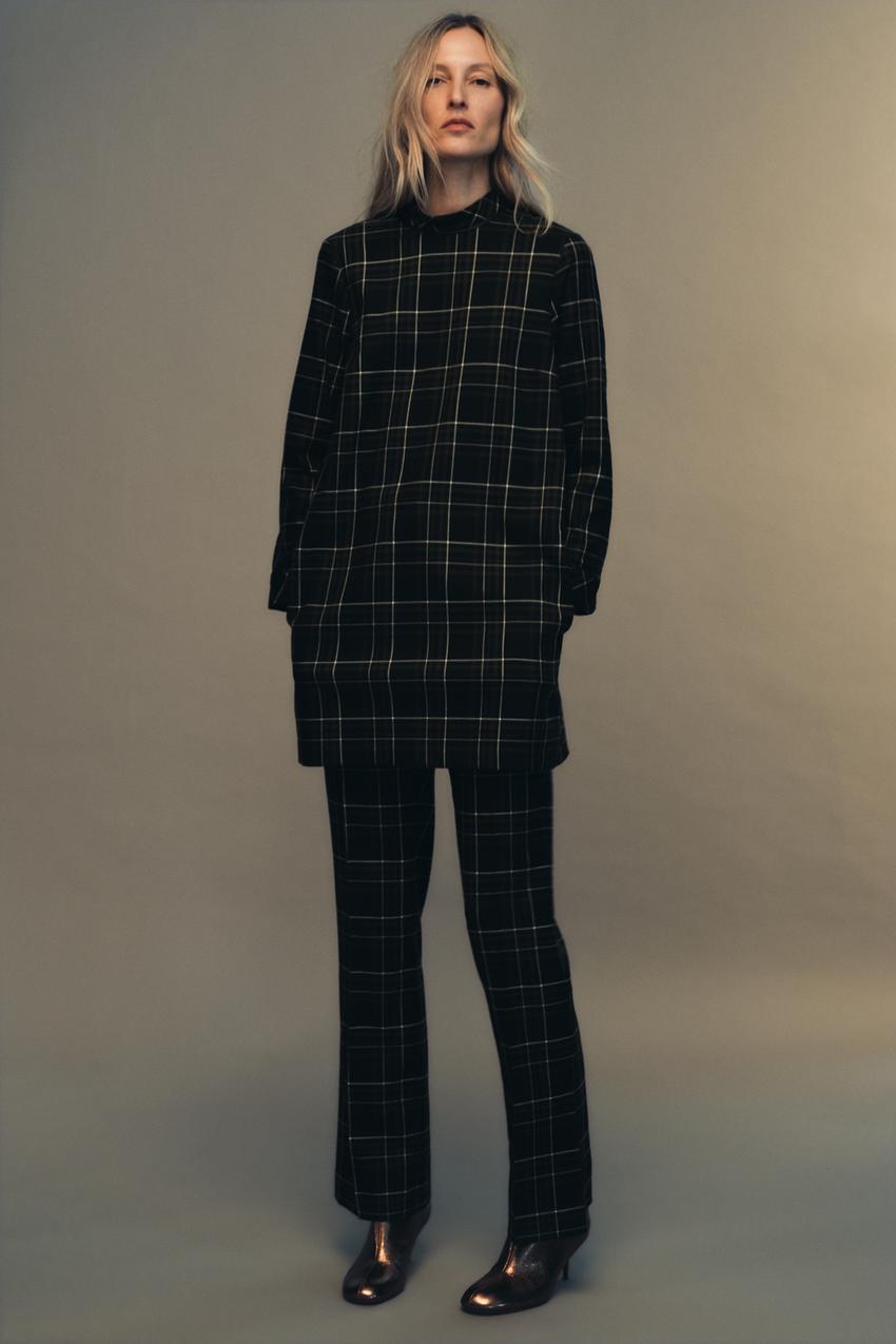 Pantalones A Cuadros Mujer 2019 Falda Pantalón Cuadros