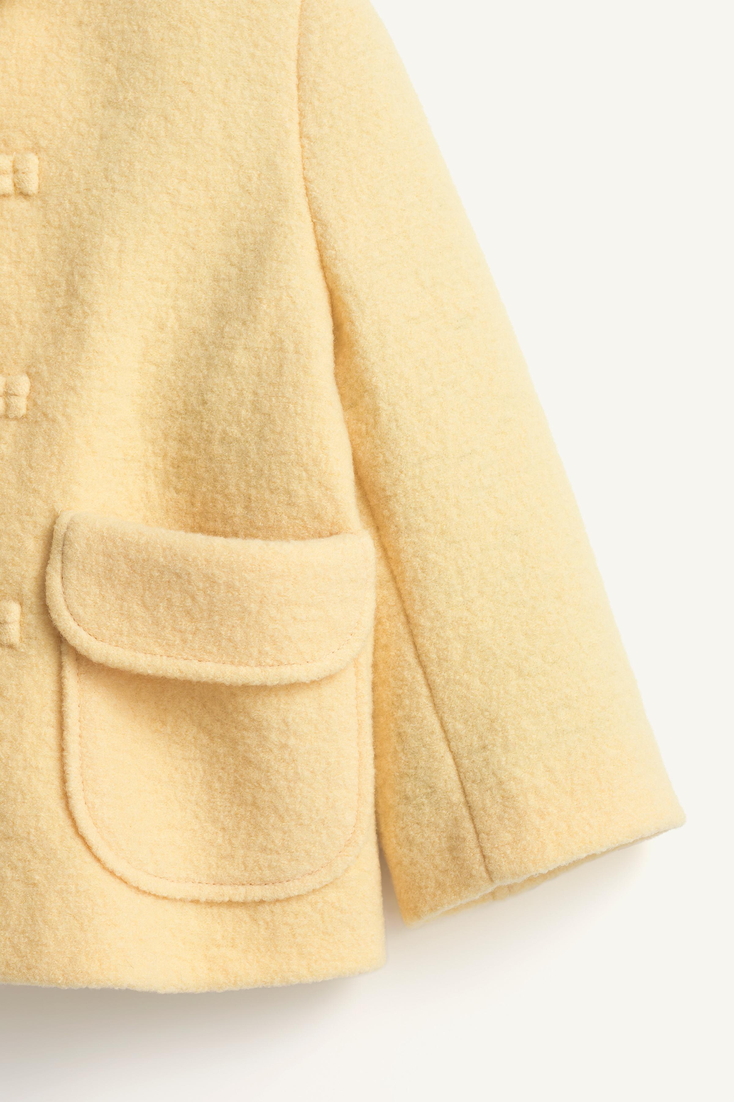 LIMITED EDITION 100% WOOL FROG FASTENING COAT