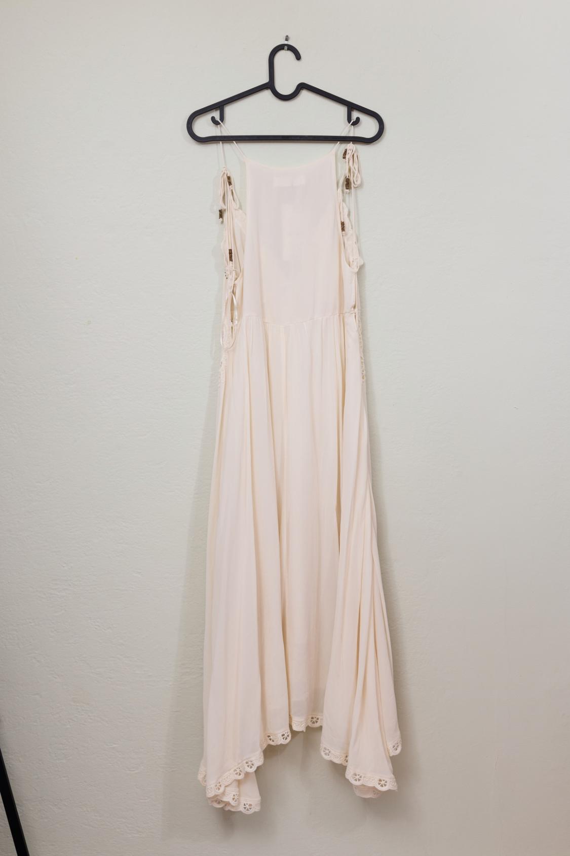 ZW COLLECTION ASYMMETRIC CROCHET DRESS - Image 2