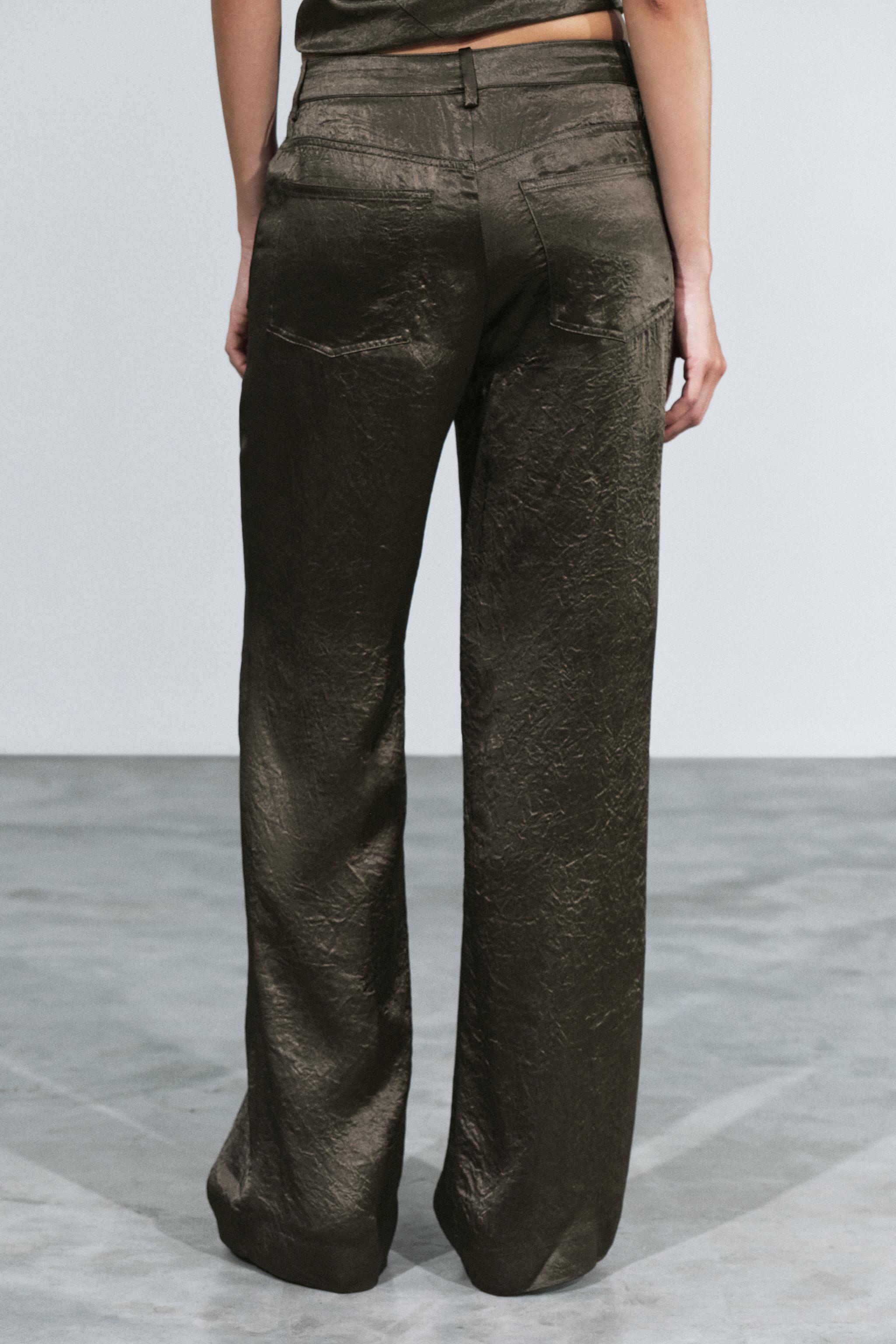 ZW COLLECTION SATIN PANTS
