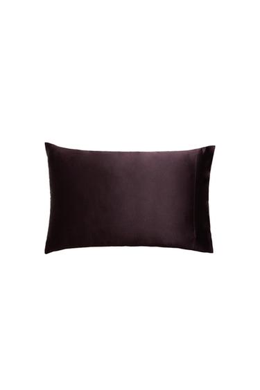 Zara MULBERRY SILK PILLOWCASE - Burgundy