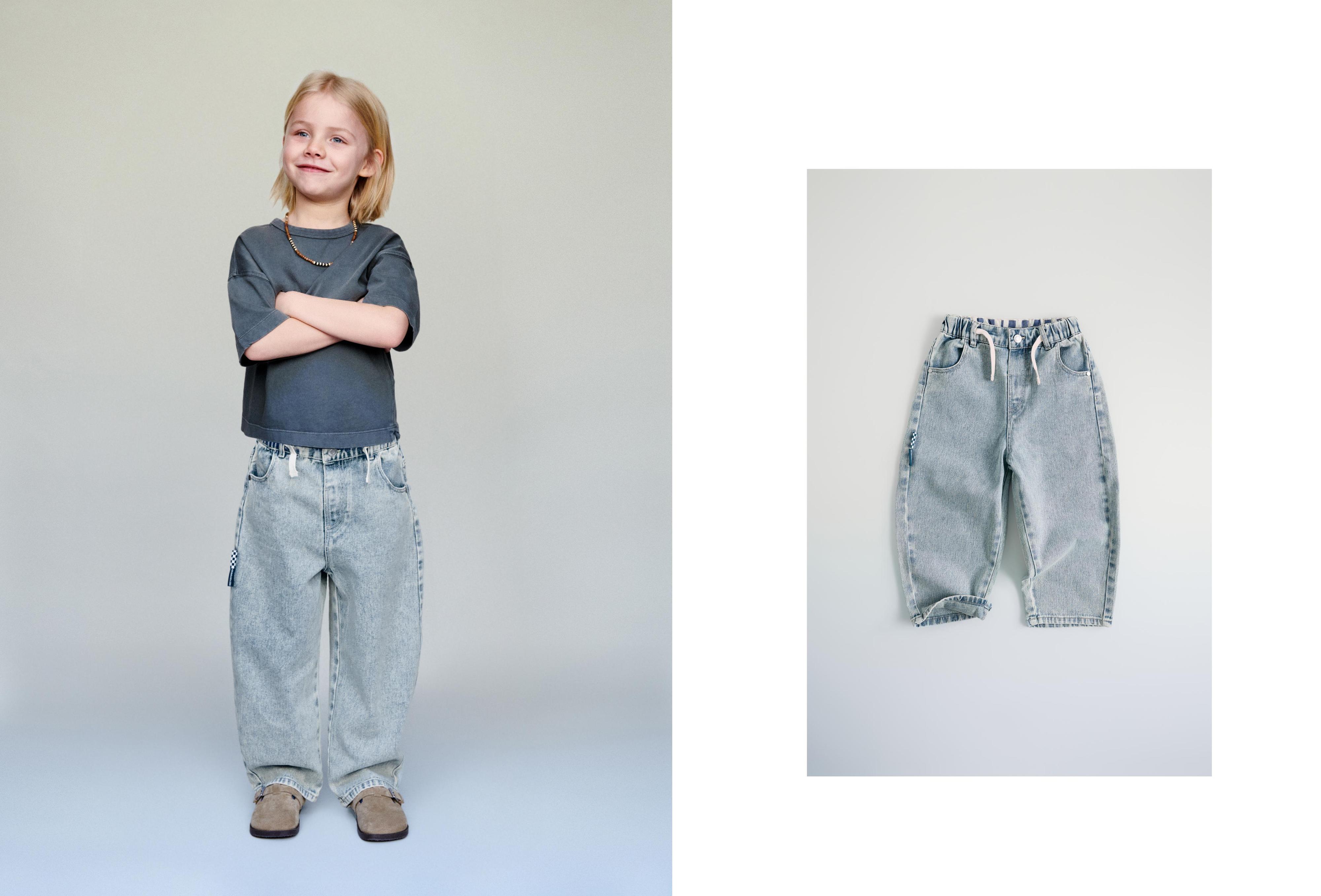 OVERDYED BALLOON JEANS