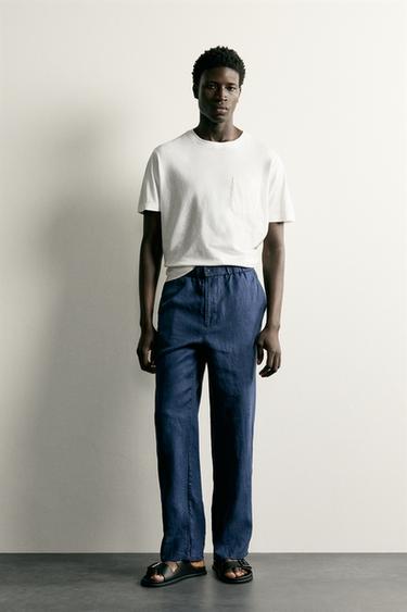 LIGHTWEIGHT RELAXED FIT T-SHIRT - White by Zara - Image 0