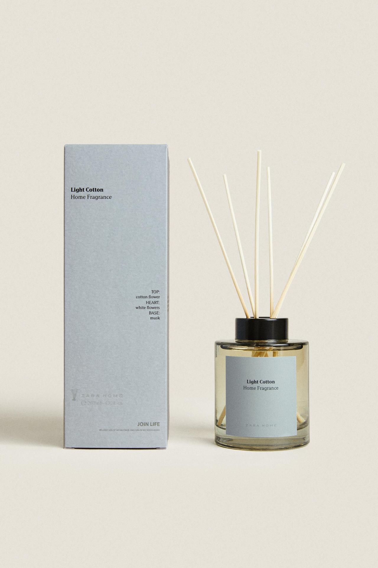 (200 мл) Ароматические диффузеры с палочками Light Cotton