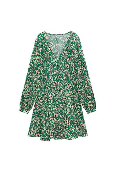 PRINTED MINI DRESS