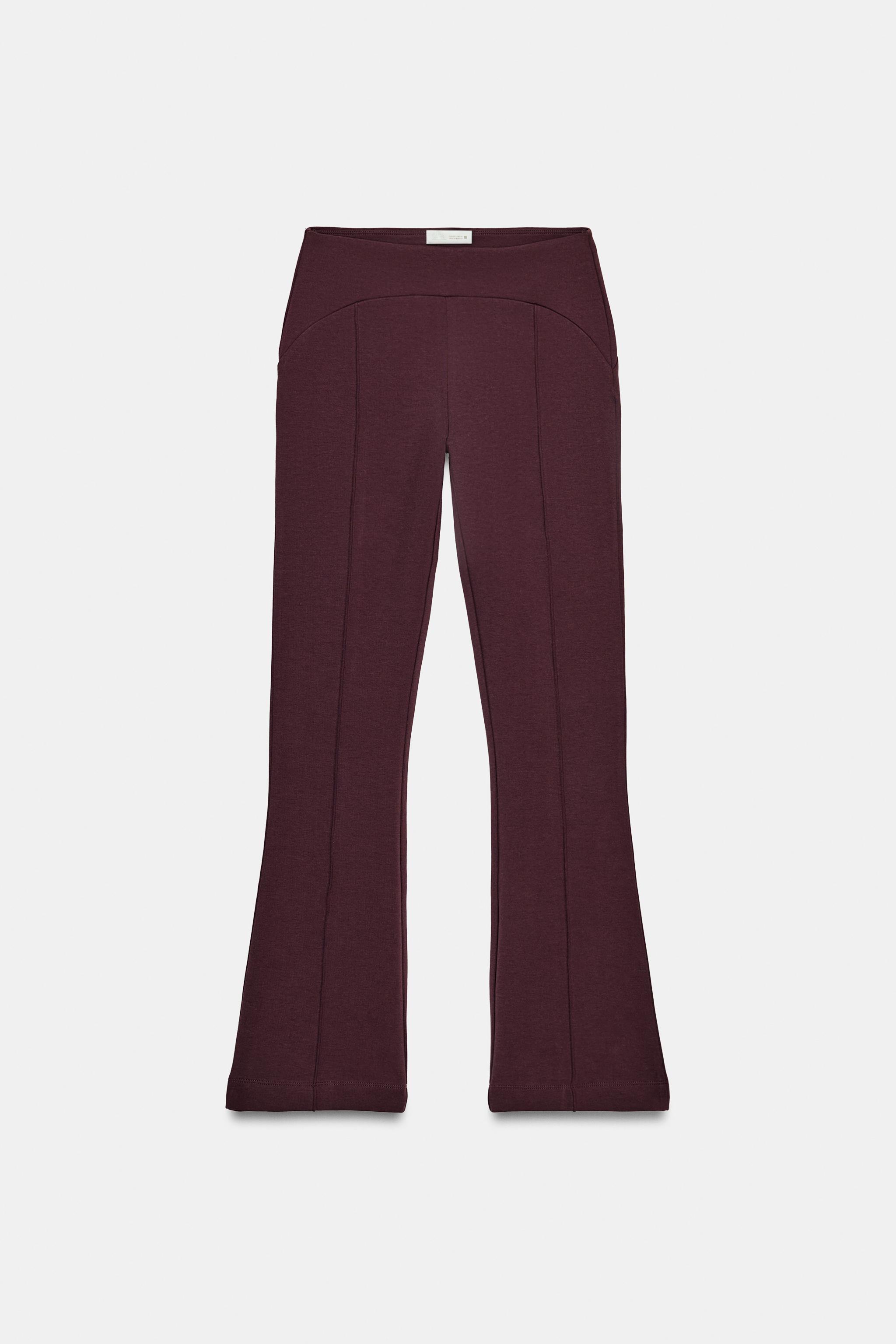 PANTALON INTERLOCK FLARE NERVURE