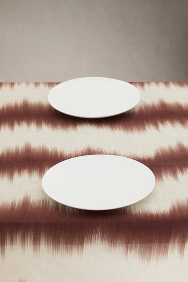 OMBRÉ LINEN TABLECLOTH X COLLAGERIE - Beige-brown by Zara - Image 1