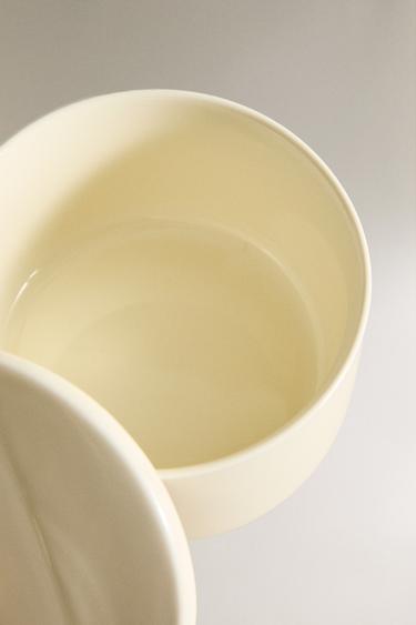 POT EN GRÈS MASCARAS - Écru de Zara - Image 2