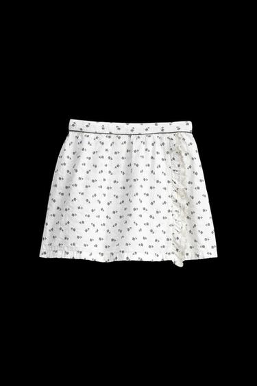 FALDA PAREO FLORES LIMITED EDITION - Estampado de Zara - Imagen 0