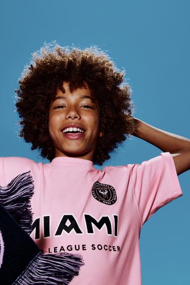 Zara MIAMI CITY MLS © T-SHIRT - Pink - Image 0
