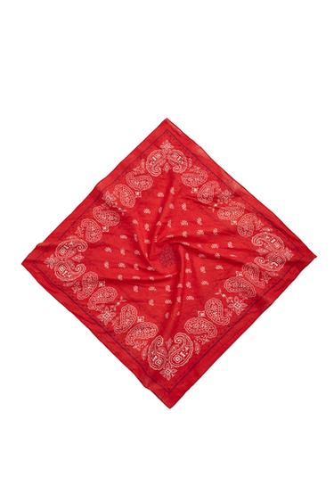 BANDANA ESTAMPADO PAISLEY AARON LEVINE X ZARA - Rojo de Zara