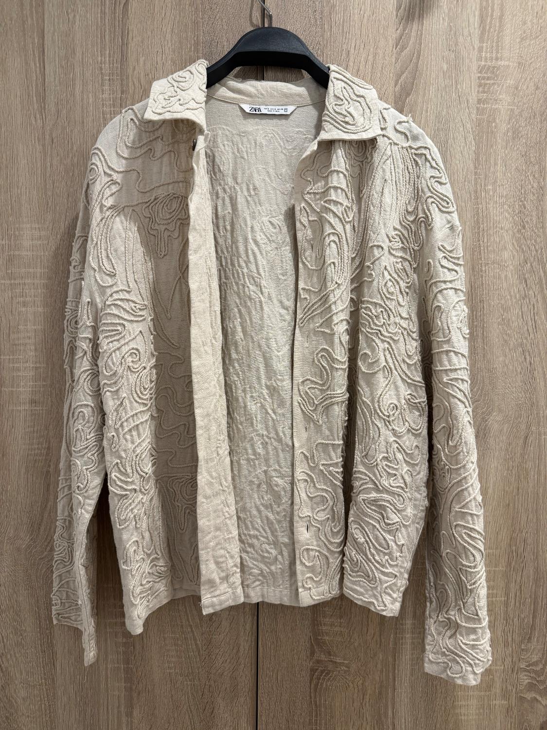 OVERSHIRT WITH RAISED EMBROIDERY - Image 2