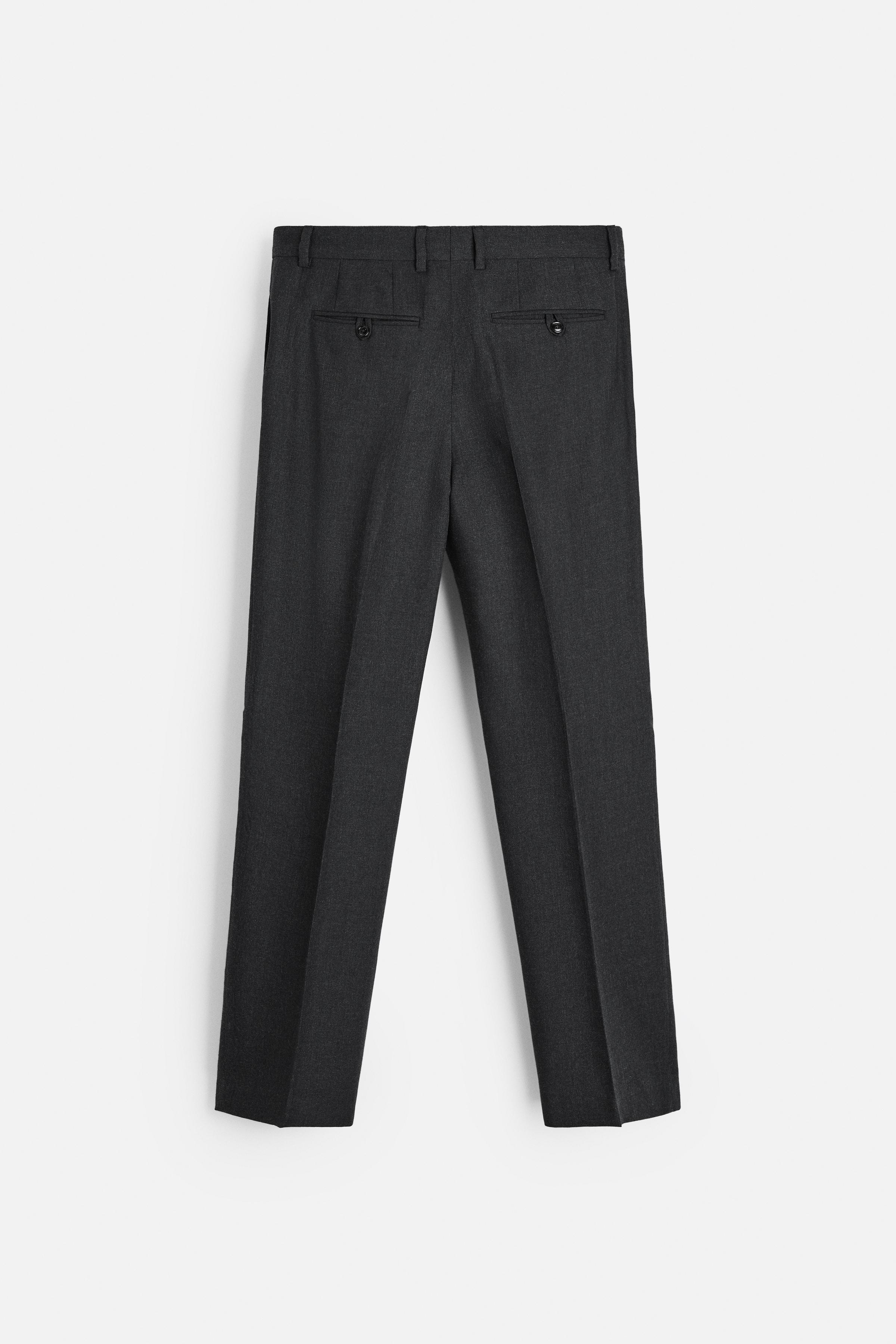 Sportmax | Woman - Oversized Stretch Wool Trousers - Dark Grey - Size 2