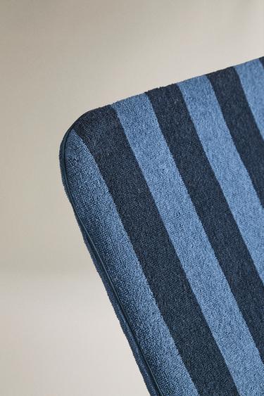 GALETTE DE CHAISE SERVIETTE PLAGE RAYURES - Bleus de Zara - Image 2