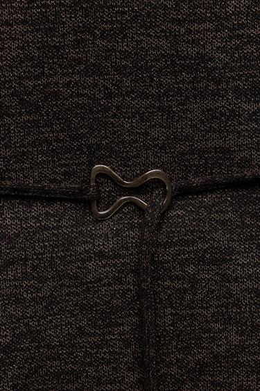 TOP PERKINS SOFT PIQUÉ - Marrón vigoré de Zara