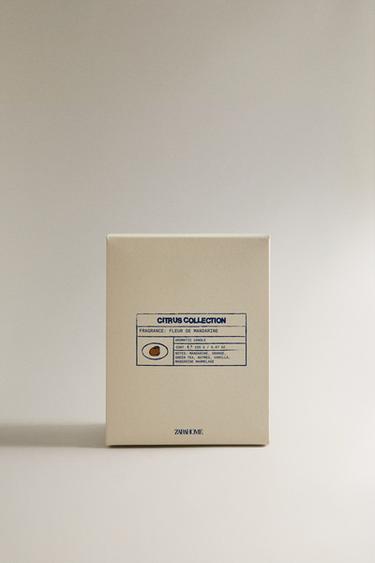 (155 G) FLEUR DE MANDARINE SCENTED CANDLE - Tangerine by Zara - Image 3