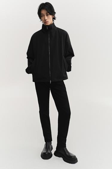 SLIM FIT JEANS - Black by Zara