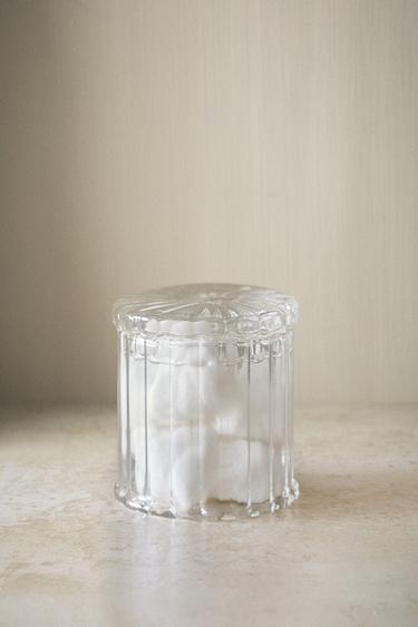 BOROSILICATE BATHROOM ORGANISER JAR - Transparent by Zara - Image 4