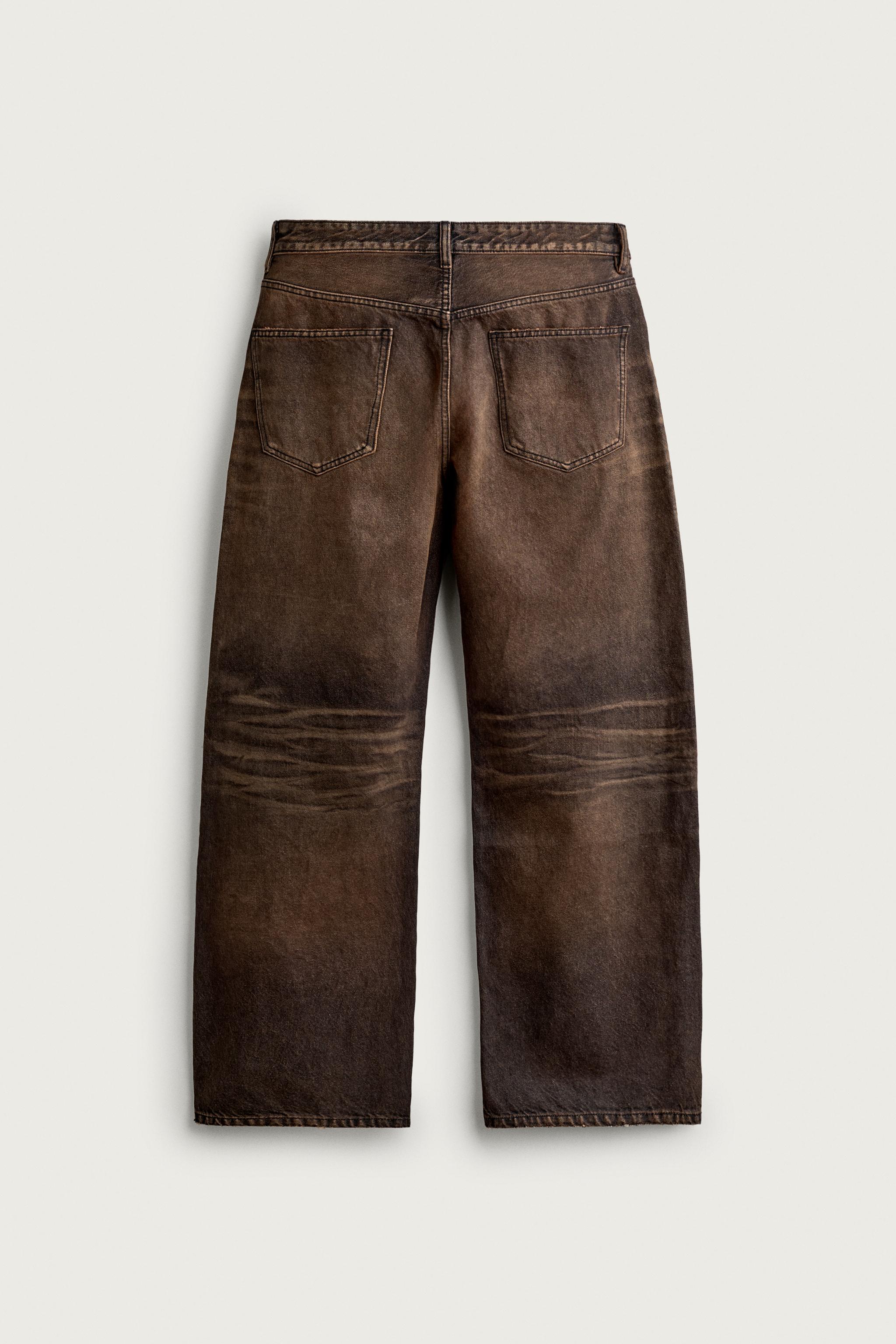 JEANS LOOSE FIT LAVÉ COULEUR