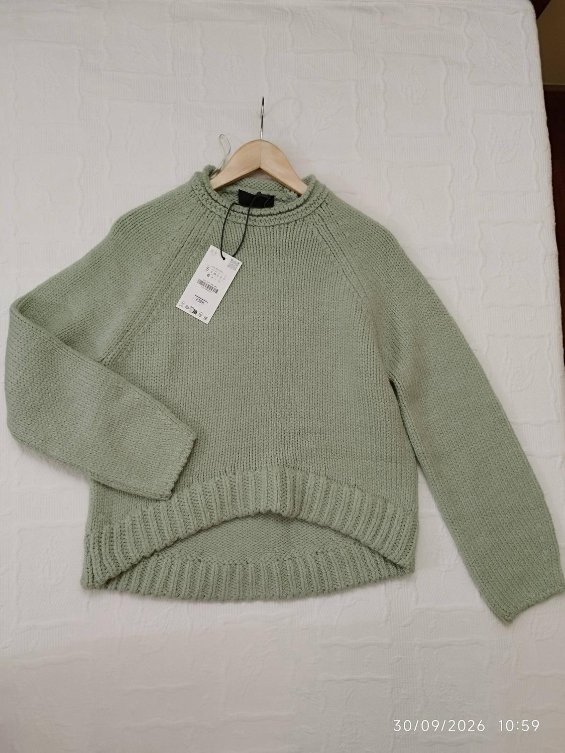 ASYMMETRIC HEM KNIT JUMPER - Image 2