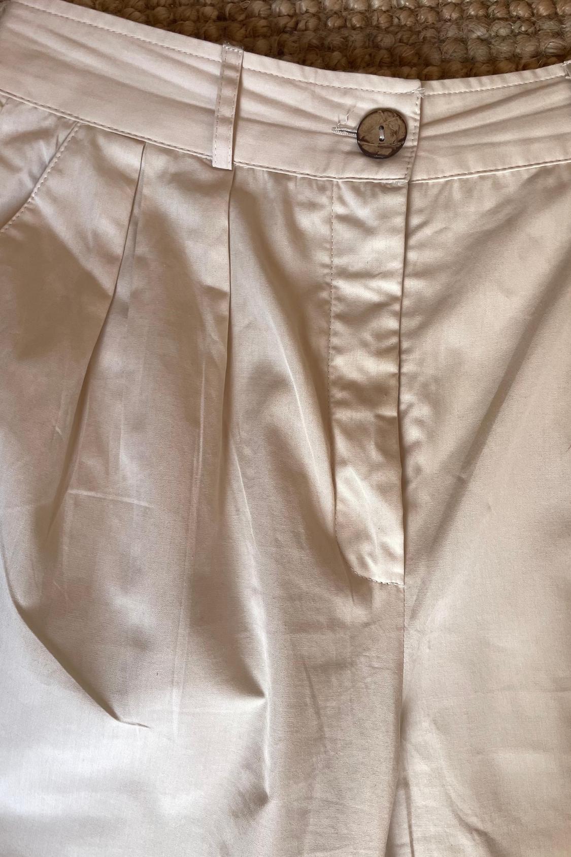 CHINO TROUSERS WITH DARTS - Image 3