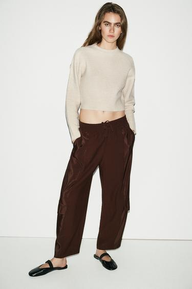 SOFT KNIT JUMPER - Ecru / Beige by Zara