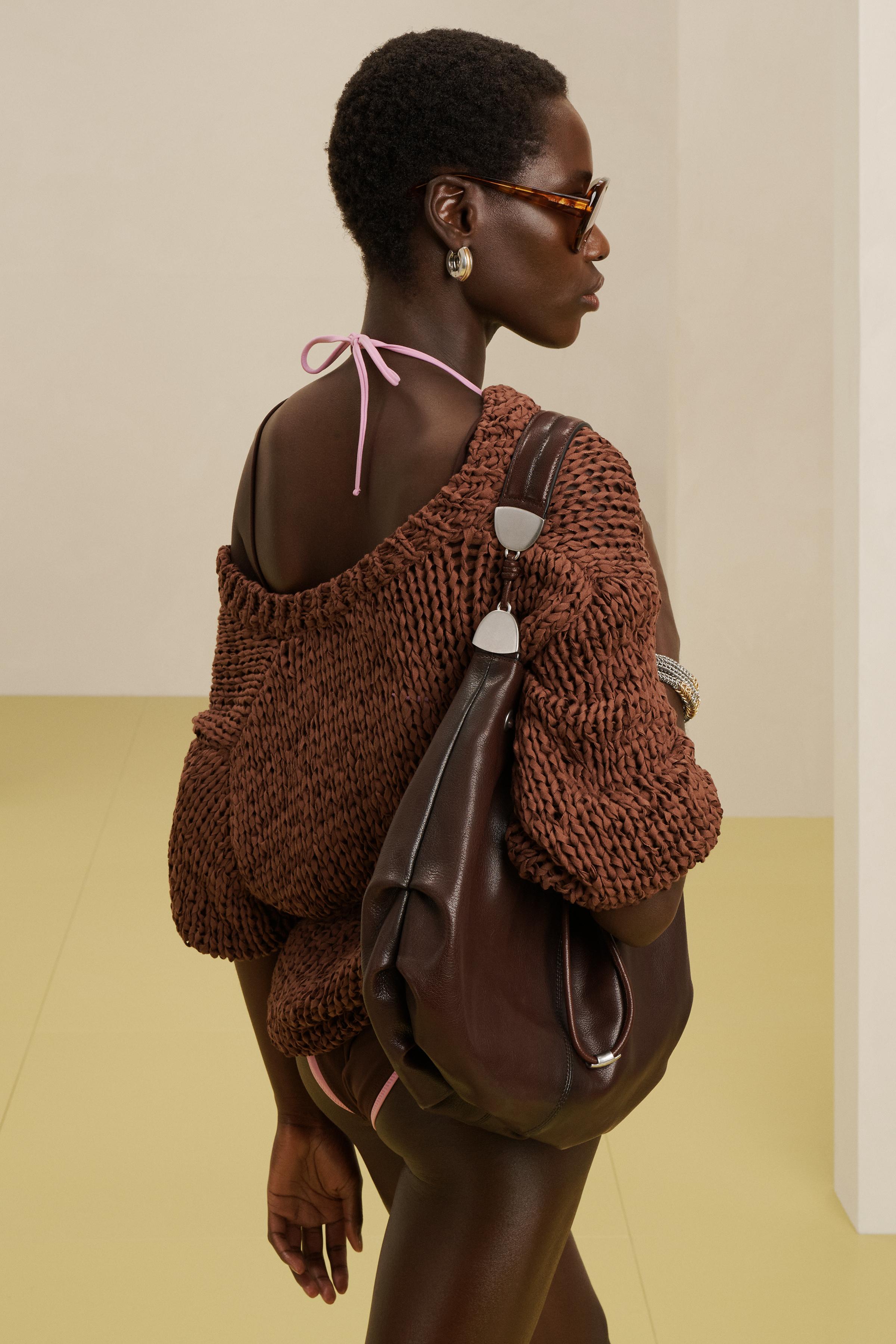CRCHT KNT 16 - Brown | ZARA United States