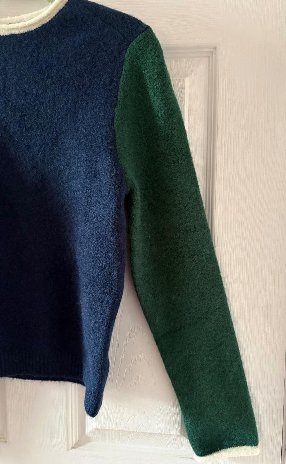 COLOR BLOCK KNIT SWEATER - Image 6