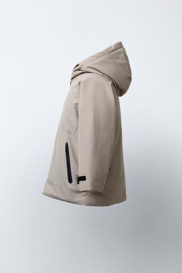 LIGHTWEIGHT WATER-REPELLENT PARKA - Stone by Zara - Image 2