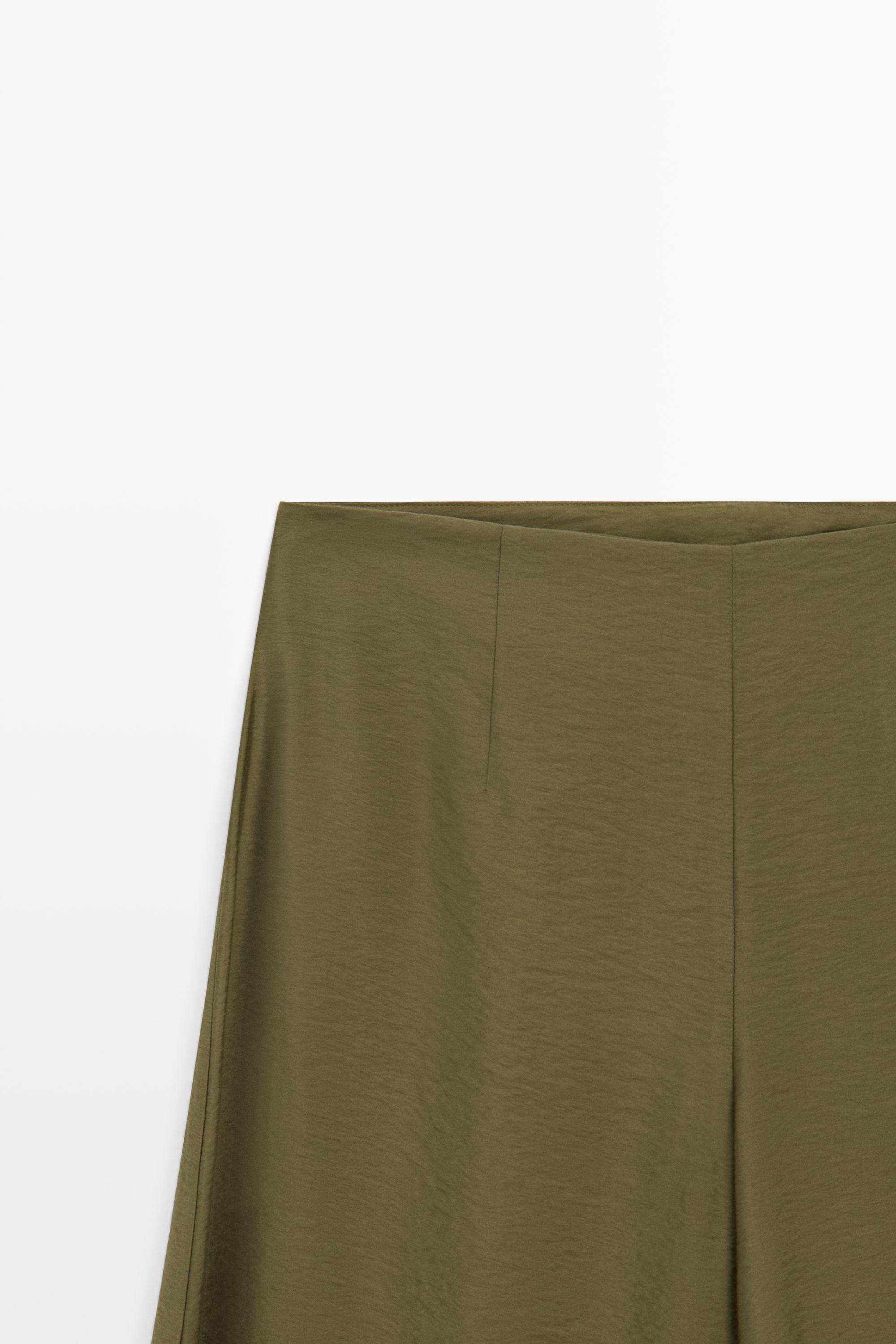 Pantalon large fluide total look