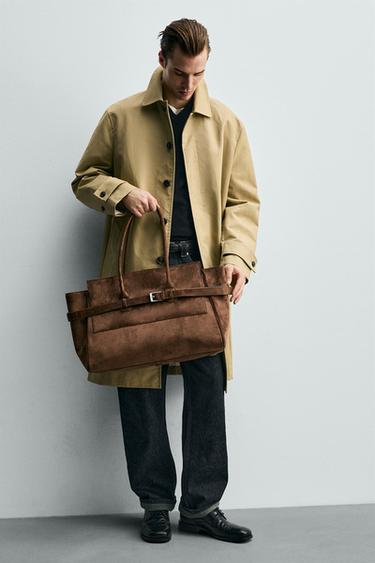 BELT DETAIL HANDBAG - Brown by Zara - Image 0