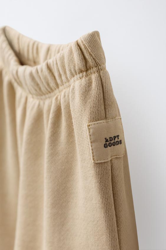 ENSEMBLE SWEAT POLO ET PANTALON DE JOGGING - Beige clair de Zara - Image 6