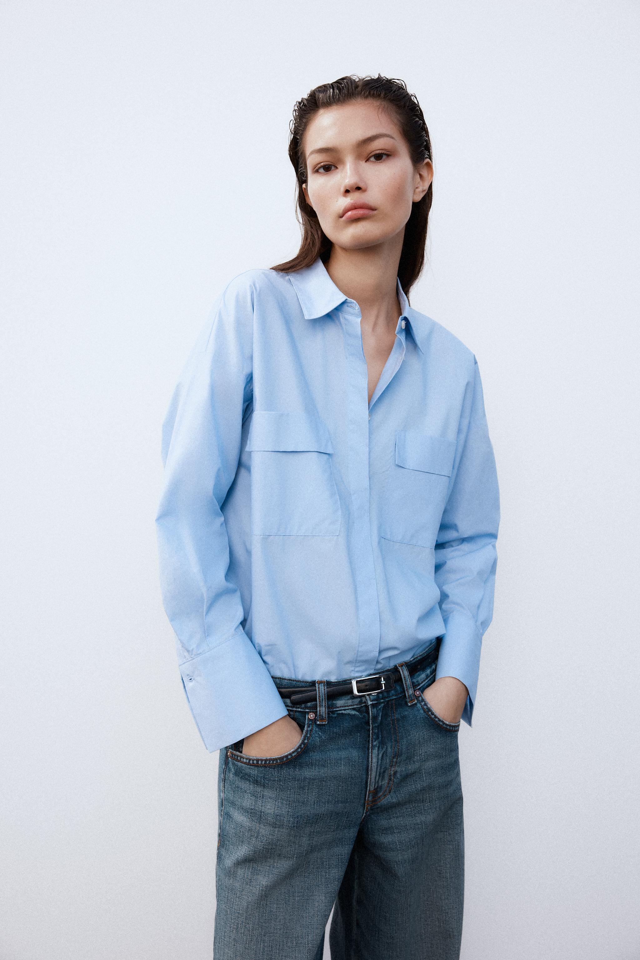 [ JEANS] Poplin Over Shirt ★人気★ Momotaro Jeans Indigo Dobby Shirt Men's Solid Heavyweight