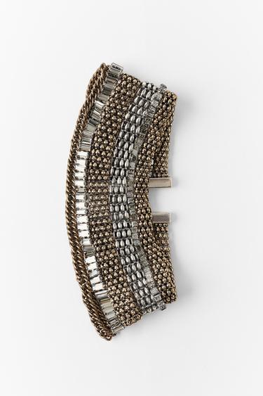COLLAR CHOKER CADENA JOYAS - Oro / Plata de Zara