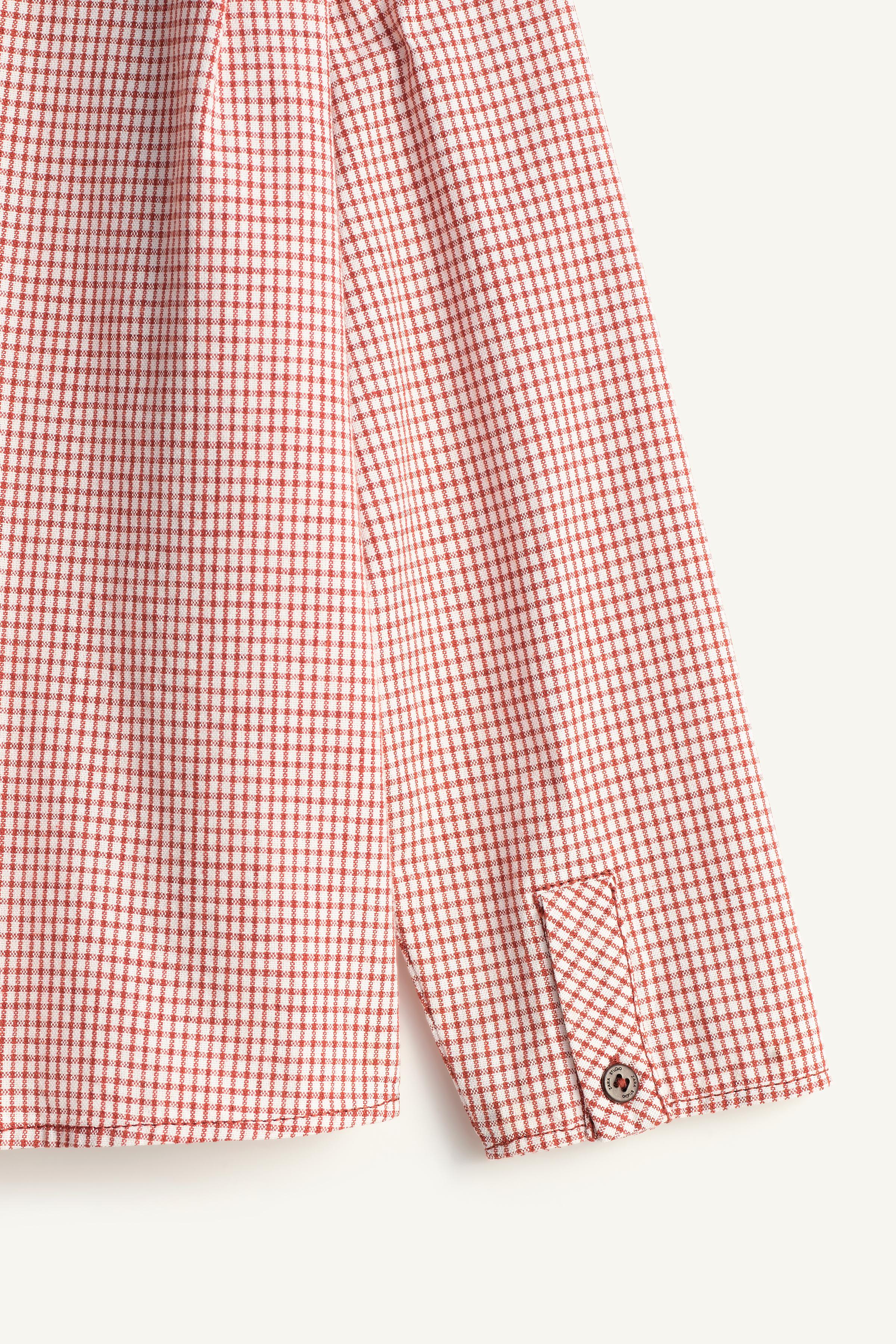 CHEMISE CARREAUX COTON LIN LIMITED EDITION