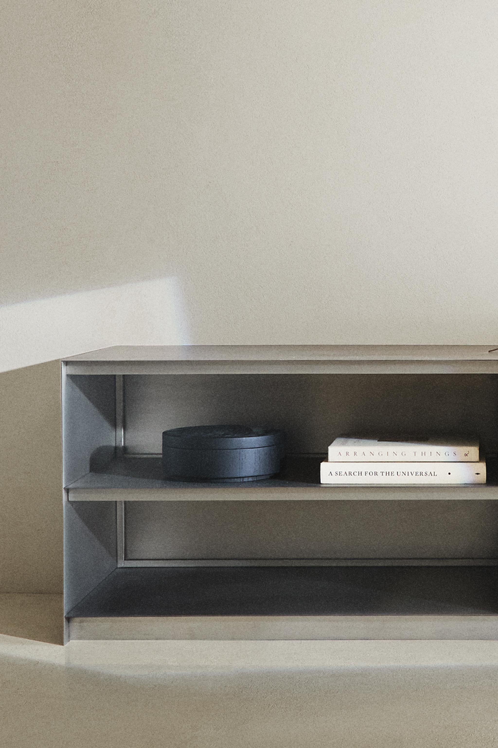 STAINLESS STEEL CONSOLE TABLE