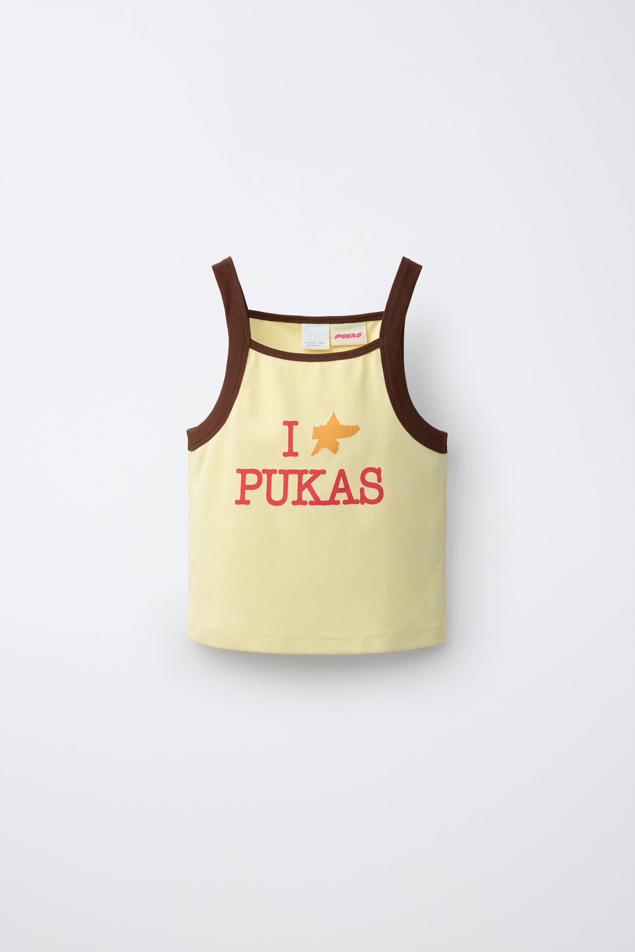 PUKAS SURF T-SHIRT — Yellow