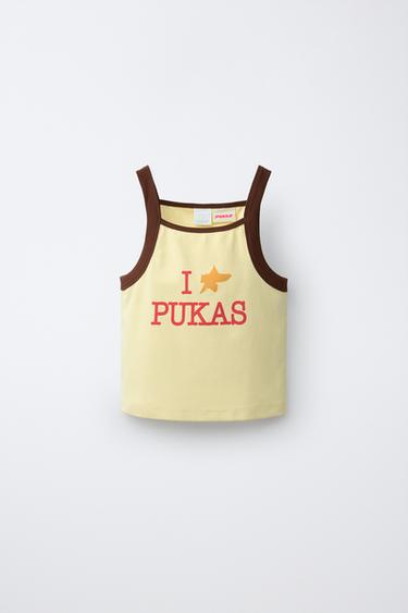 PUKAS SURF T-SHIRT - Yellow by Zara