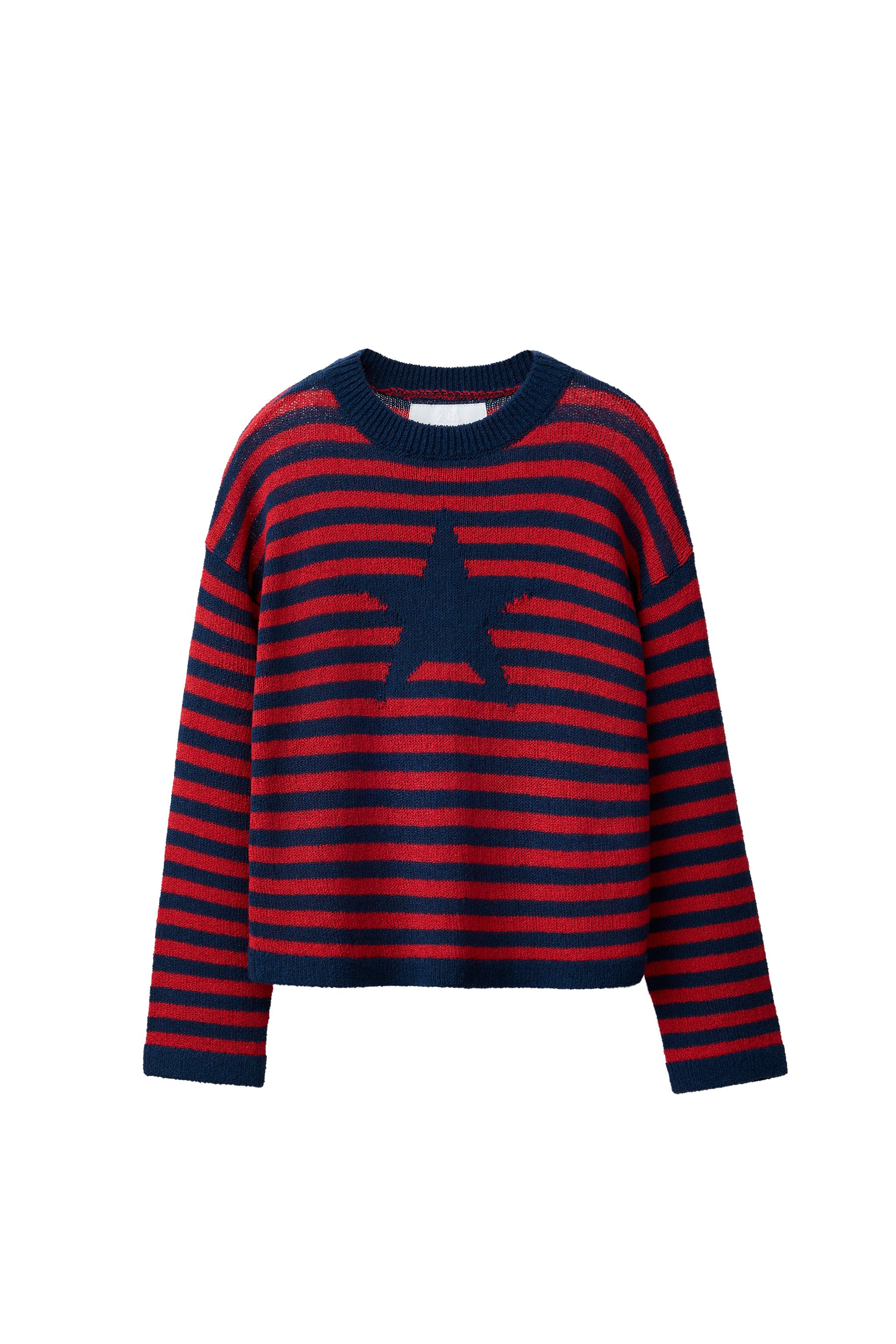STAR STRIPE KNIT JUMPER - Striped | ZARA United States