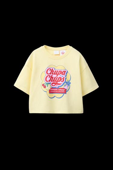 T-SHIRT MIT CHUPA CHUPS ®-PRINT - Gelb von Zara - Bild 0